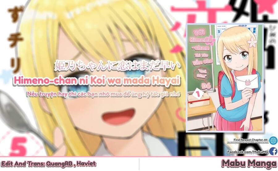 Với Himeno-Chan Thì Yêu Vẫn Còn Quá Sớm Đó! Chapter 49 - 15