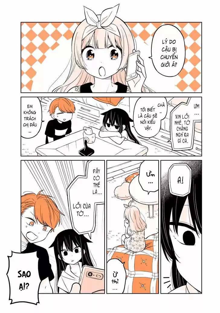 Mendokusagari Danshi Koukousei Ga Asa Okitara Onnanoko Ni Natteita Hanashi Chapter 15.1 - 8