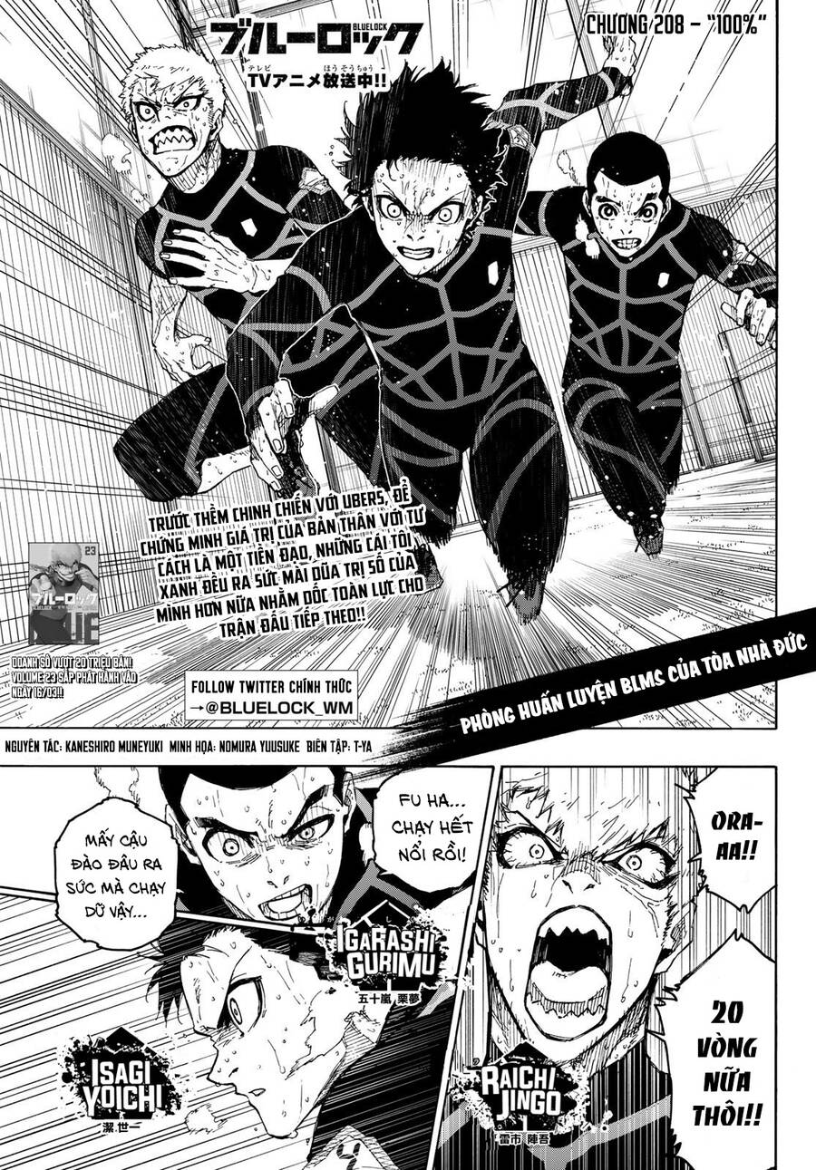 Blue Lock Chapter 208 - 2