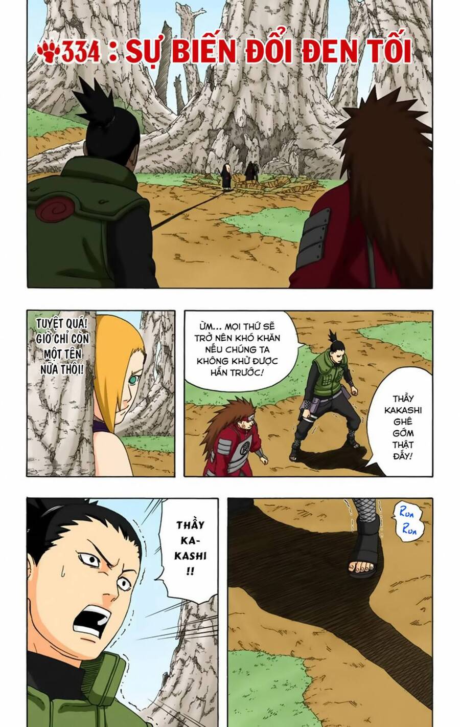 Naruto Full Màu Chapter 334 - 2