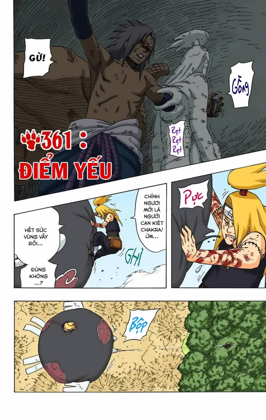 Naruto Full Màu Chapter 361 - 3
