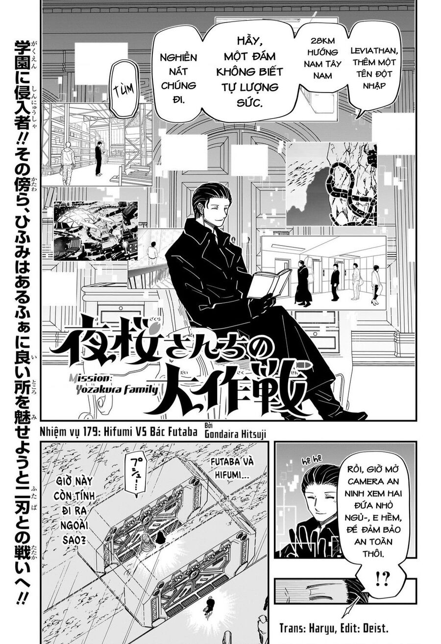 Gia Tộc Điệp Viên Yozakura Chapter 179 - 1