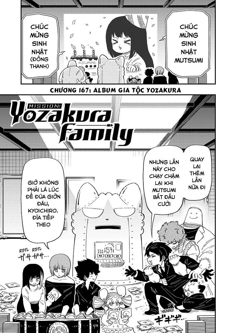 Gia Tộc Điệp Viên Yozakura Chapter 167 - 1